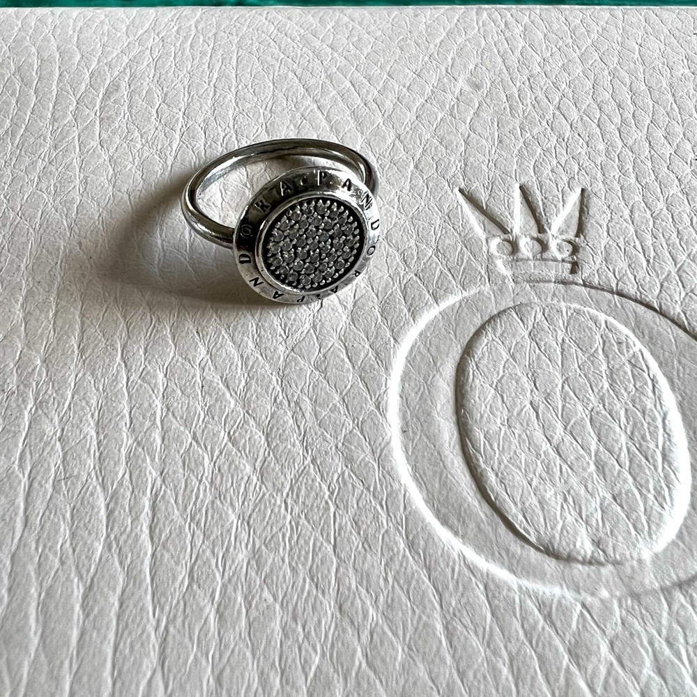 Pandora Signature Ring Size 5